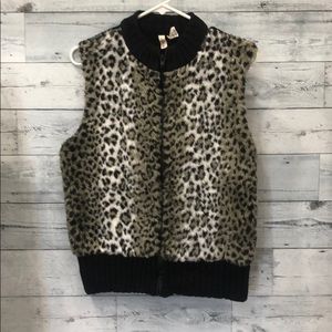 Jaguar Print Girls Vest